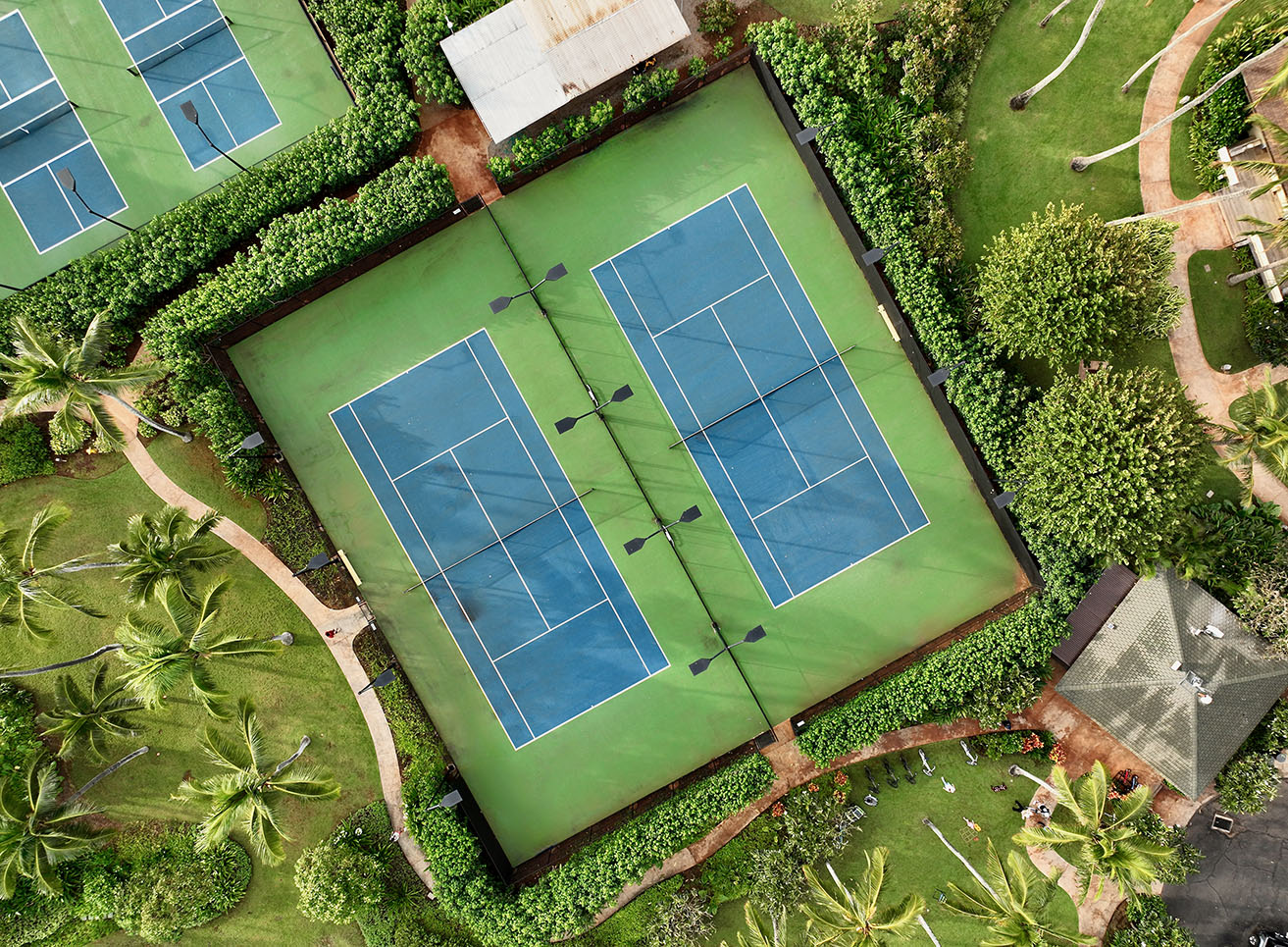 Pickleball Tennis The Ritz Carlton Oahu Turtle Bay